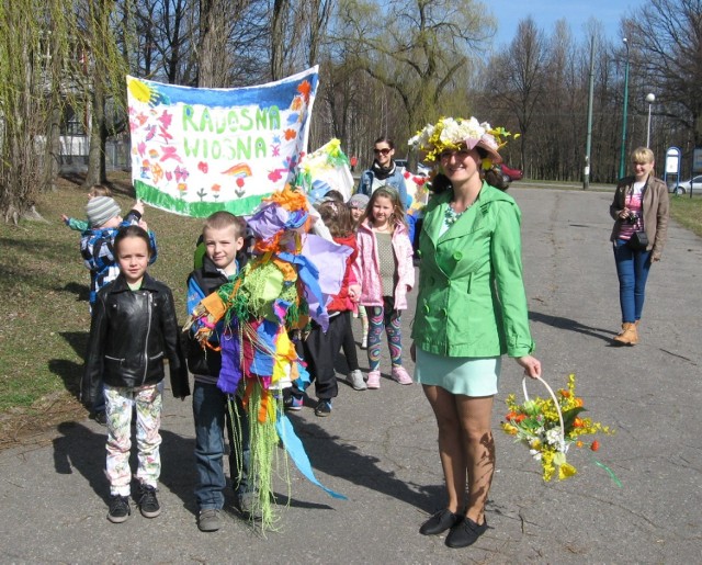 Wiosna w Tychach. Dzieci świętują 21 marca