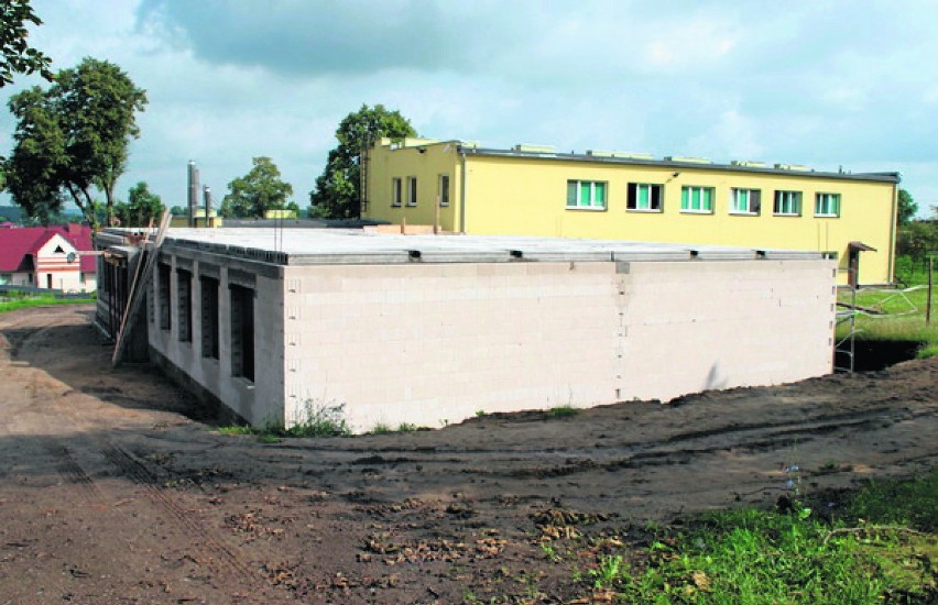 Rozbudowa przedszkola w Szamocinie.
