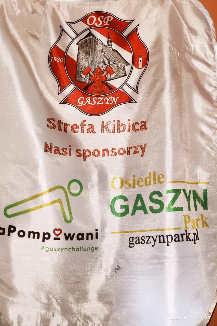 Strefa kibica w Gaszynie. Wspólne kibicowanie w meczu Polska...