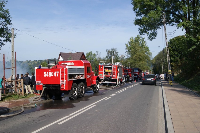 Zakopane: pożar na Olczy. Trwa akcja gaśnicza