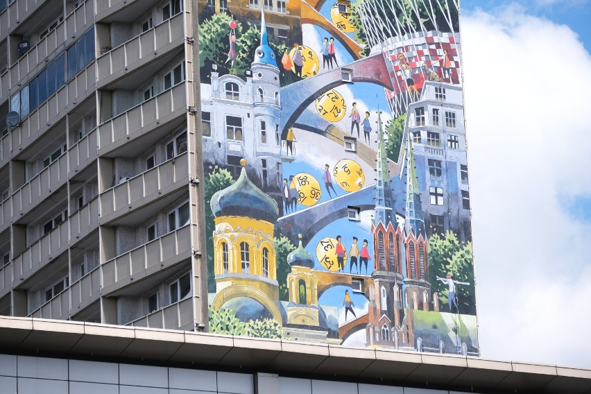 Nowy mural Tytusa Brzozowskiego