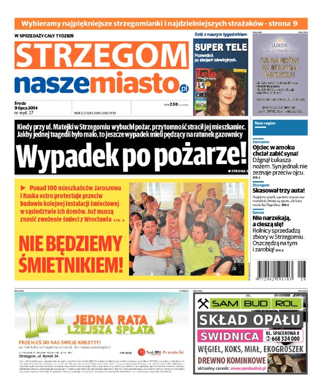 Okładka najnowszego numeru Strzegom Nasze Miasto