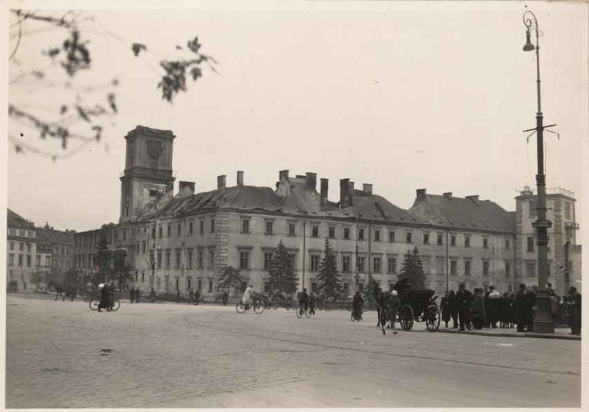 Zamek Królewski w Warszawie jesienią 1939 r.