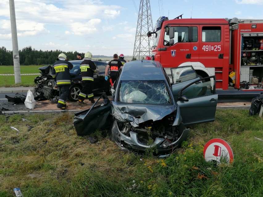 Ludźmierz. Groźny wypadek na drodze wojewódzkiej nr 957. Są ranni!