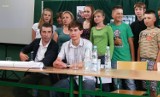 Kamil Stoch i Łukasz Kruczek odwiedzili Gimnazjum nr 24 w Zabrzu