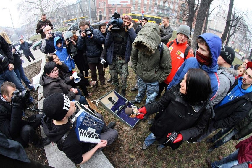 Świdnica: Protest w sprawie pomnika