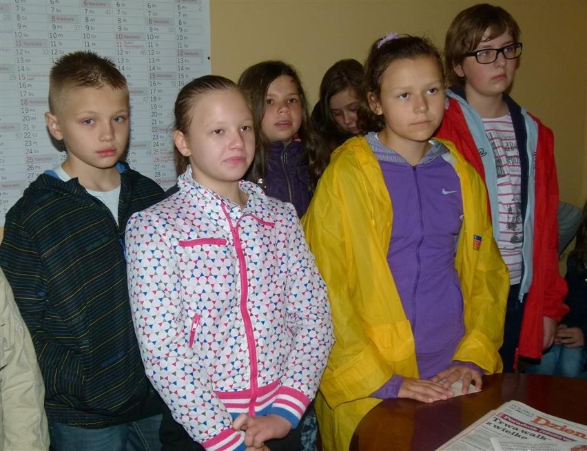 Uczniowie SP nr 12 w Piotrkowie próbują swoich sił w gazecie