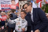 Premier Mateusz Morawiecki w Chodzieży "Jest wiele powodów by głosować na Andrzeja Dudę"