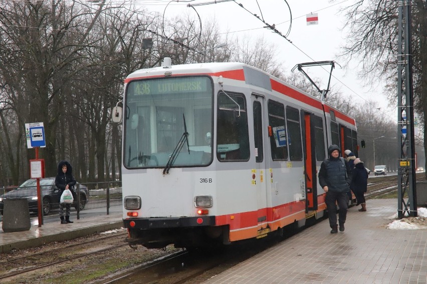 To ostatnie chwile kursowania tramwaju linii 43 z Łodzi do...