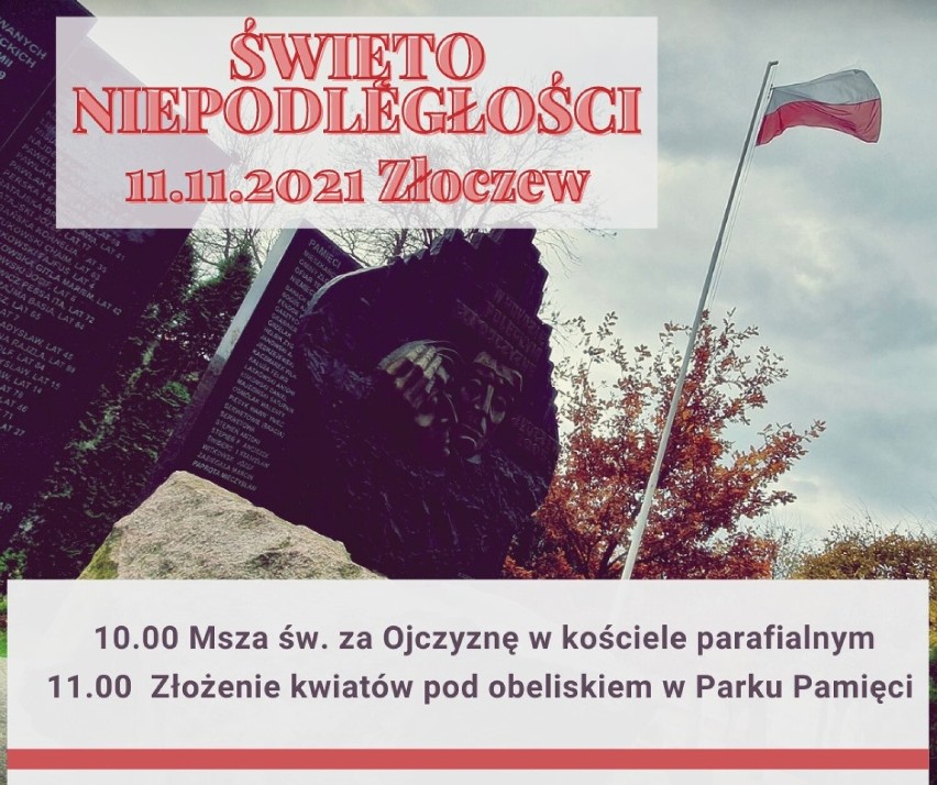 Święto Niepodległości 2021. Obchody w Błaszkach i Złoczewie. Co w programie?