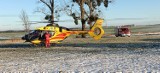 W Salnie w gminie Gruta lądował śmigłowiec Lotniczego Pogotowia Ratunkowego