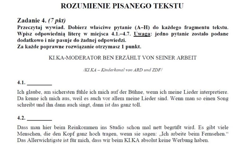 16 maja uczniowie w Polsce napiszą maturę z języka...