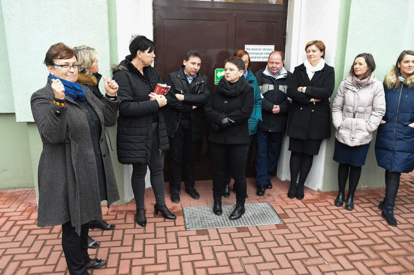 Protest pod prokuraturą w Lesznie 20 grudnia 2018