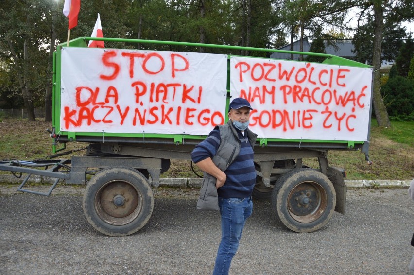 Protest rolników przeciwko "piątce Kaczyńskiego", Gorzków,...