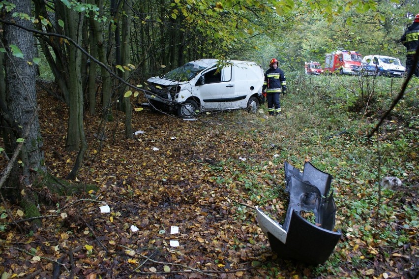 Wypadek w Sulmierzycach