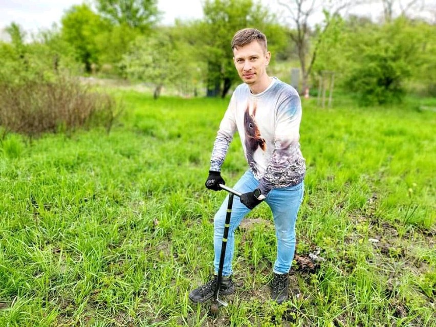 W akcji "Sadzenie drzew z Przyrodą dla Sosnowca" udział...