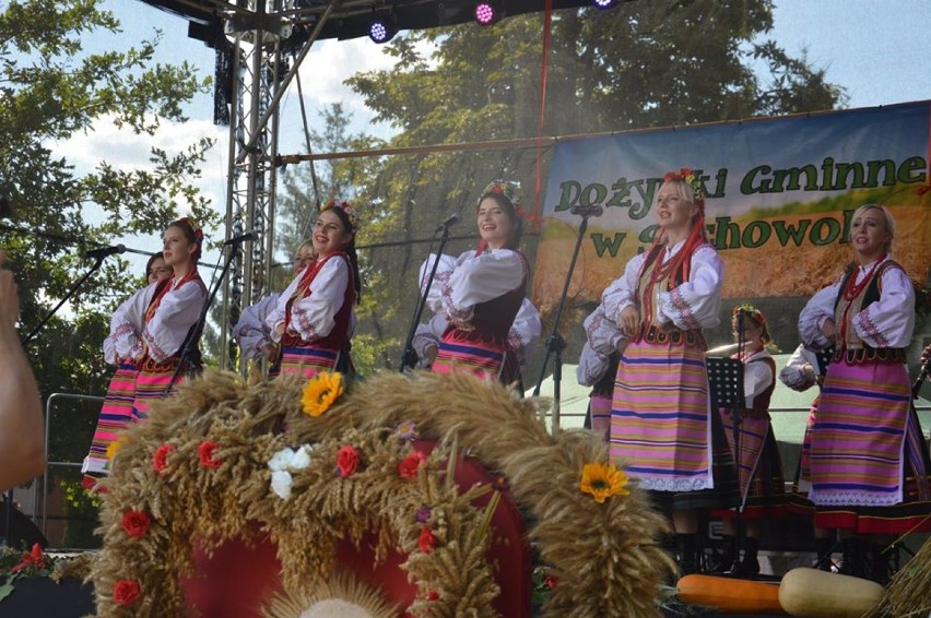 Dożynki gminne w Suchowoli. W parku miejskim było folkowo i kolorowo 