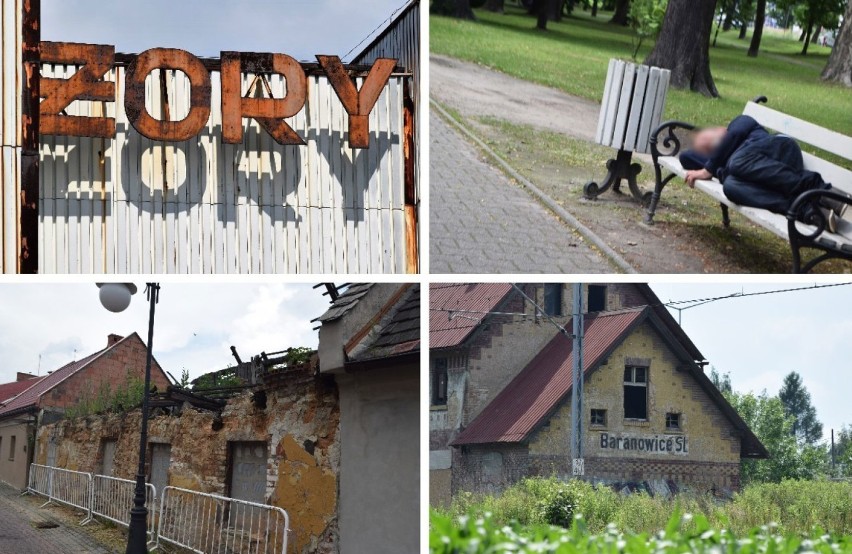 Żory to urokliwe miasto, ale niestety, nie brakuje miejsc...