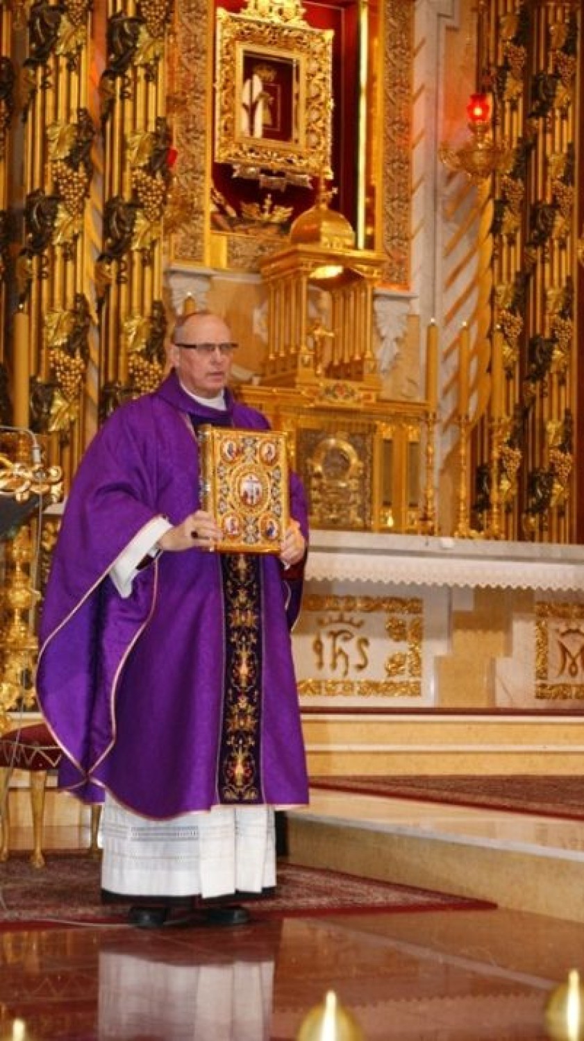 Biskup Mering w Licheniu