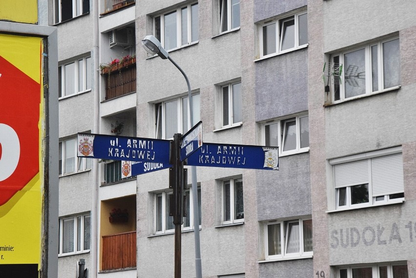 Ulica Armii Krajowej w Oleśnicy