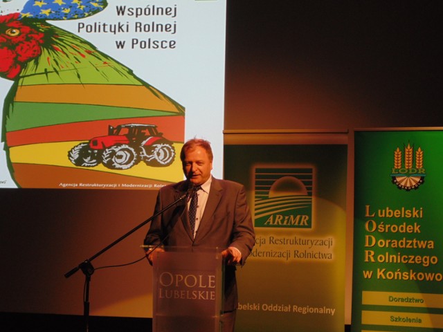 W Opolu Lubelskim odbyła się konferencja poświęcona 10-leciu Wspólnej Polityki Rolnej.