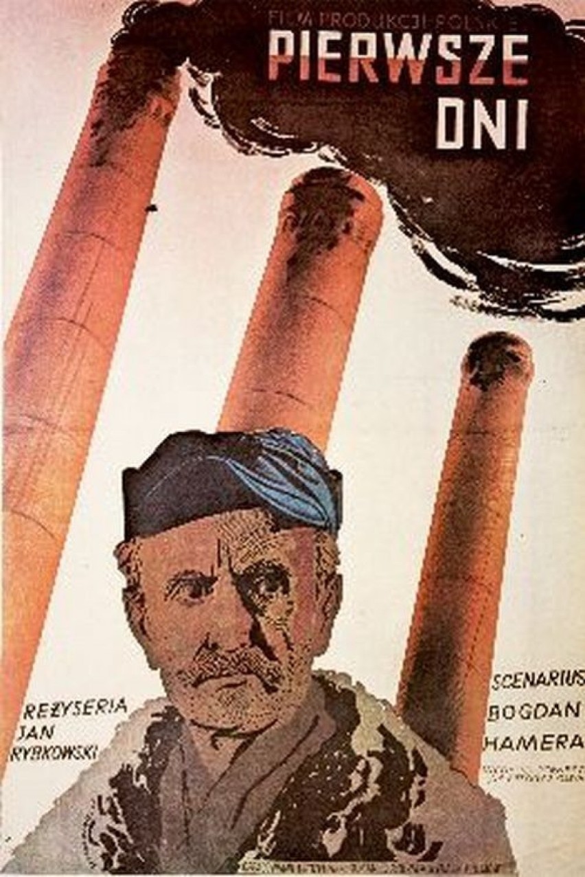 Plakat do filmu "Pierwsze dni" Jana Rybkowskiego.