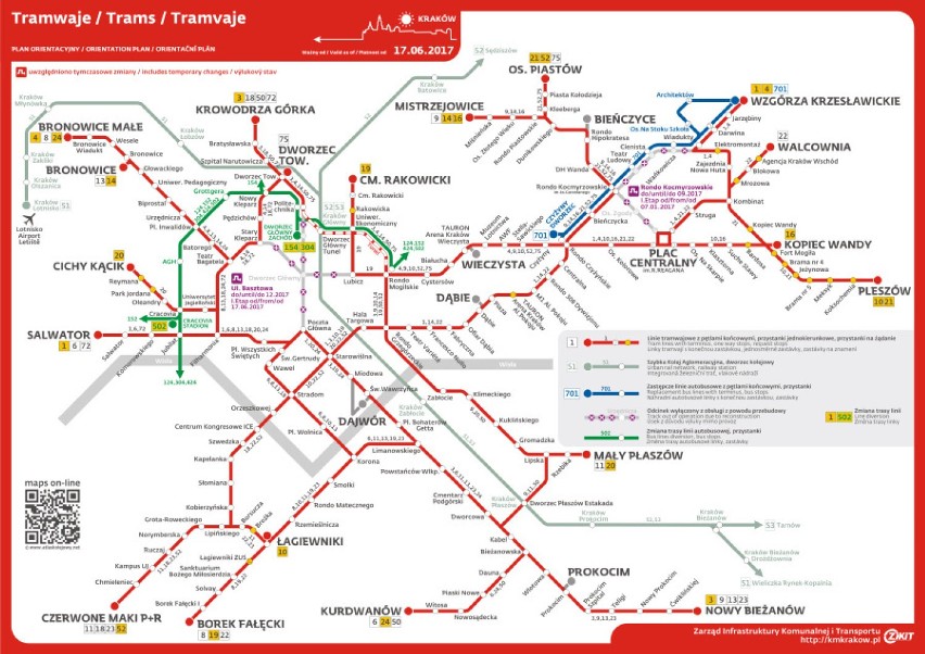 Przebudowa Basztowej. Rozpoczął się komunikacyjny armagedon dla krakowian [MAPA, OBJAZDY]