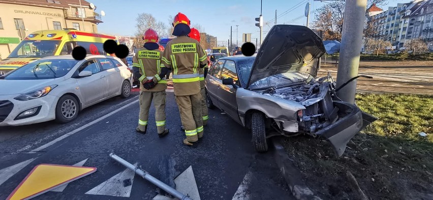 W zdarzeniu na rondzie Grunwaldzkim w Bydgoszczy nikt nie...