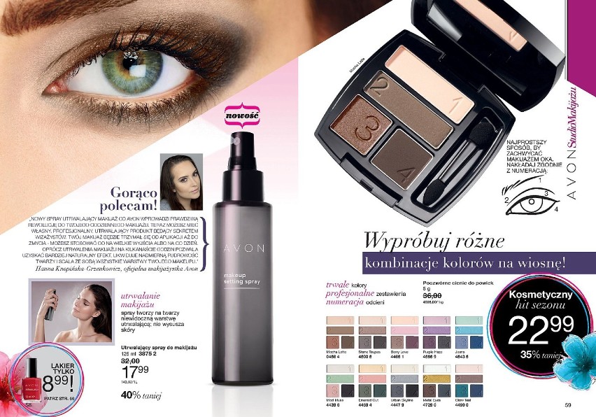 Avon katalog 5 2014 [ONLINE]. Wiosenne przebudzenie