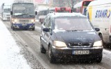 Zima 2012 w Szczecinie: Od rana mamy problemy z jazdą po mieście [film+zdjęcia]