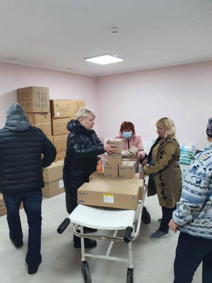 Dostarczyli z Goleniowa artykuły medyczne dla partnerów z Ukrainy. Nie wracają sami