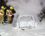 Dramat w Sławie. We wraku spalonego auta znaleziono zwłoki mężczyzny