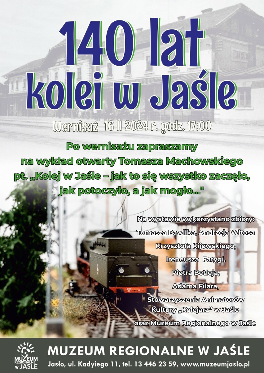 140 lat kolei w Jaśle. Wernisaż wystawy w muzeum