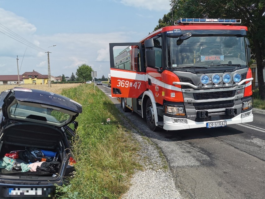 Wypadek w m.  Rzadka Wola (gm. Brześć Kujawski) na drodze...