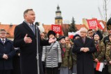 Andrzej Duda w Wodzisławiu Śl. Prezydent zapewniał górników, że nie muszą obawiać się utraty pracy. Zapowiedział budowę elektrowni atomowej 