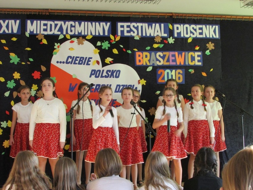 Międzygminny Festiwal Piosenki w Brąszewicach. Miejscowa podstawówka zorganizowała go po raz 14.