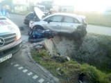 Wypadek w Dobrzewinie. Zginął motocyklista [ZDJĘCIA]