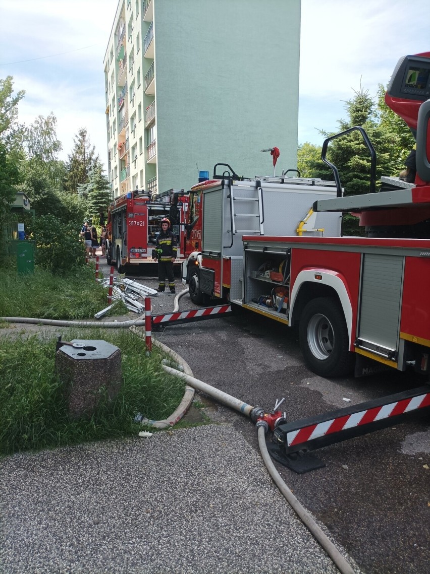 Wybuch, pożar i ewakuacja mieszkańców. Chwile grozy na...