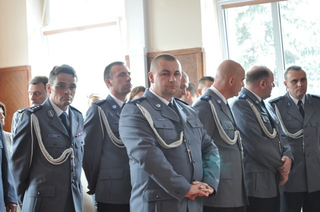Śrem: pożegnanie komendanta Zbigniewa Rogali - nowy komendant już na stanowisku
