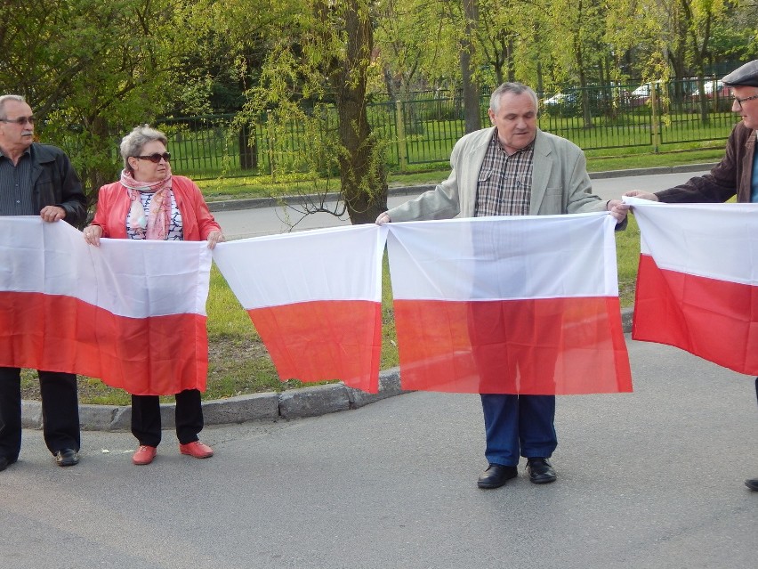 Bicie rekordu flagi w Krośnie Odrzańskim.