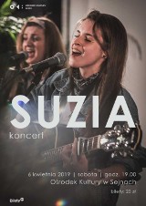 Suzia wystąpi w Sejnach. Warto przyjść na koncert