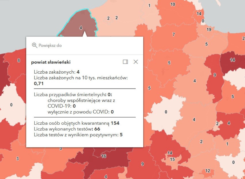 Powiat sławieński - 18 maja 2021 r.