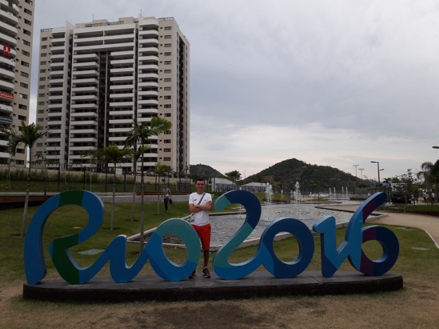 Artur Kozłowski w Rio de Janeiro