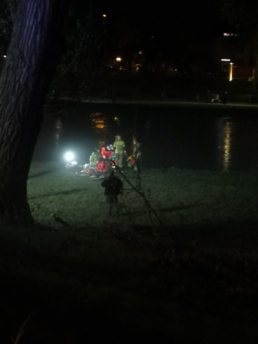 Tragedia przy moście Kościuszki w Nysie. W rzece utonął mężczyzna