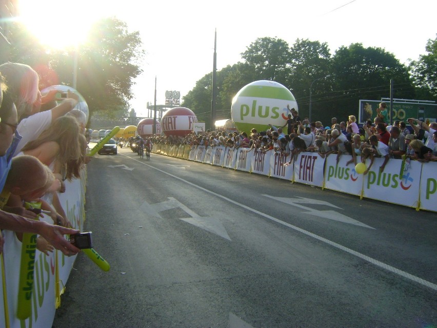 Tour de Pologne....75m przed meta!