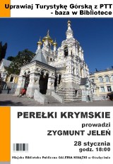 Perełki Krymu - spotkanie z Zygmuntem Jeleniem w MBP Galeria Książki w Oświęcimu