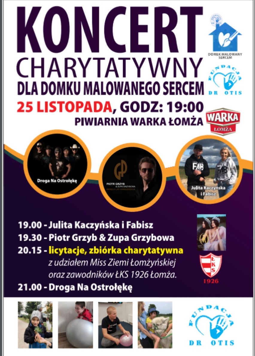 Koncert charytatywny dla Domku Malowanego Sercem. Zobacz, kto zagra