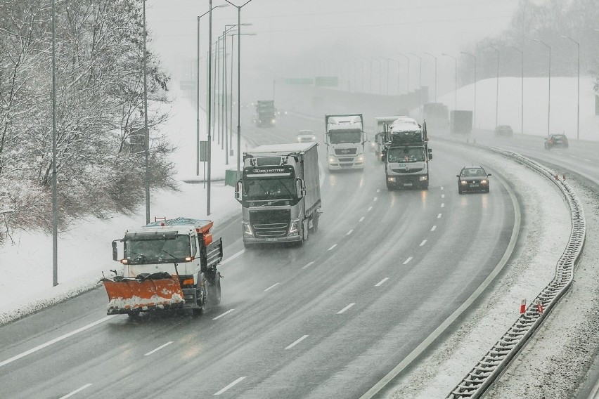 W woj. śląskim czujnik temperatury GDDKiA pokazał nawet -21...