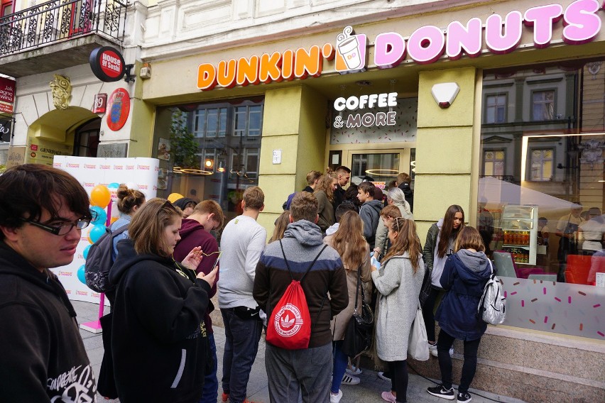 Otwarcie Dunkin' Donuts w Łodzi