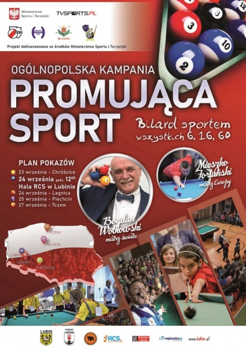 Bilard Sportem Wszystkich - Pokaz Mistrzów w Lubinie